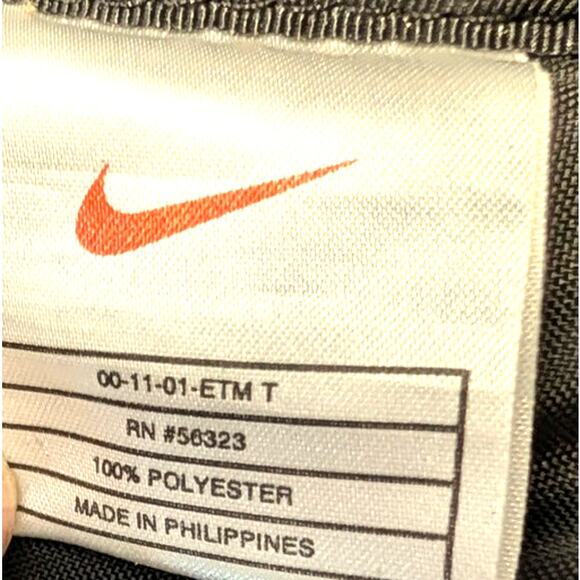 Nike Duffle Bag 20x18 Gym Travel Carry On Weekender Shoulder Strap Hold all Navy - Picture 9 of 16